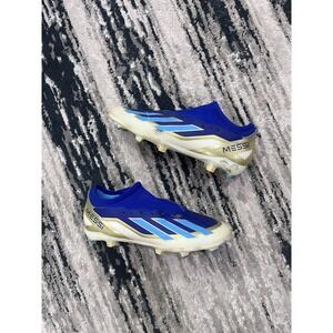 Adidas X Crazyfast League FG Messi Soccer Cleats Shoes Blue Mens Size 8